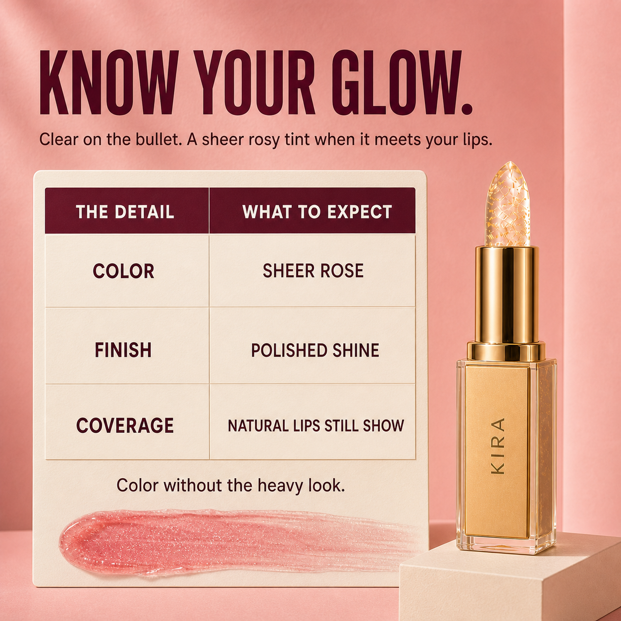 Kira Color Changing Lipstick