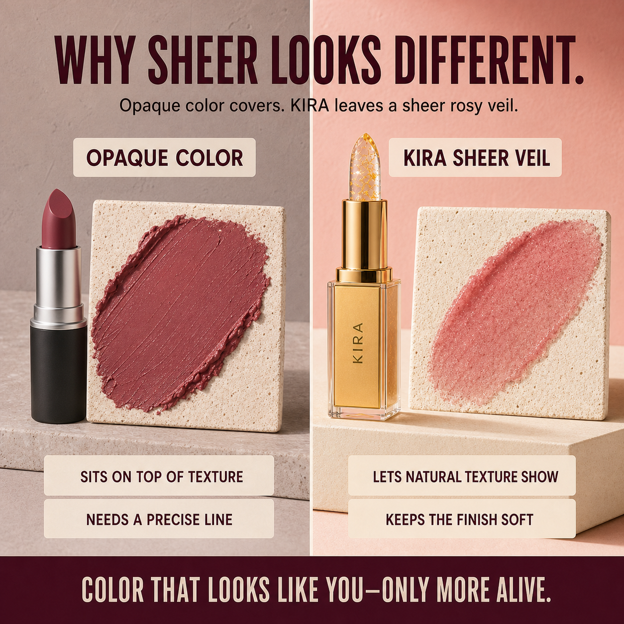 Kira Color Changing Lipstick